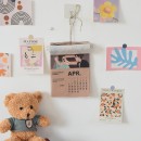 Tear-off canvas calendar
