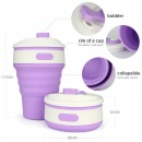 350ML Silicone Collapsible Coffee Cup