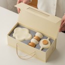奶油风功夫茶具礼盒组 奶油风功夫茶具礼盒组