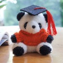 Graduation Bear Keychain