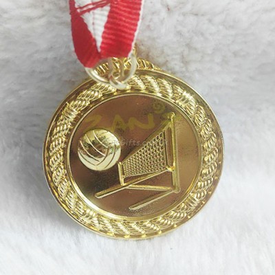 Volleyball Metal Medal