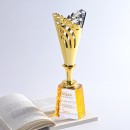 Metal Crystal Trophy