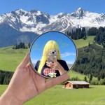 旅拍神器吧唧鏡子