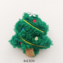 聖誕毛絨胸針/掛件
