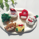 聖誕毛絨胸針/掛件