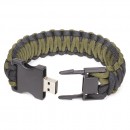 USB Drive Paracord Bracelet
