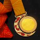 Hollow Rotating Metal Medal