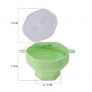 Silicone Popcorn Bowl With Handle