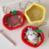 Cartoon transparent dust-proof storage bag for dolls