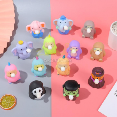 Cute Stress-Relief Bubble-Popping Squishy Toy (Multiple Styles Available)