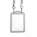 PU Badge Holder with Lanyard