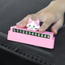 Customized PVC 3D Doll Car Moving Number Plate
