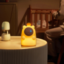 Capybara taps the small night light Capybara taps the small night light