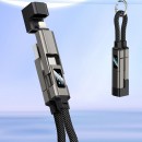 數顯四合一快充數據線鑰匙扣