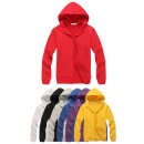 Solid Colored Zip Up Sweatshirts