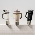 Stainless steel straw thermos cup