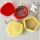 Cartoon transparent dust-proof storage bag for dolls