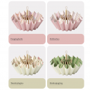 Reinforced Double Folding Umbrella