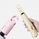 Three-fold fully automatic ultra-light umbrella