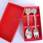 Spoon and Fork with Case