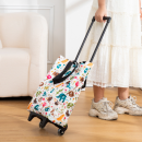 便攜式可折疊拉杆購物車