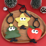 PU Christmas Keychain Pendant