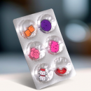 訂製鋁封亞克力搖搖樂藥片吧唧 訂製鋁封亞克力搖搖樂藥片吧唧