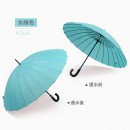 Water Activated Color Changing Flower Print Straight Umbrella