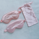 双面仿真丝绑带眼罩 双面仿真丝绑带眼罩