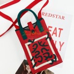 新年針織手機袋斜跨包