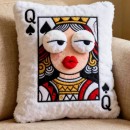 Poker Throw Pillow