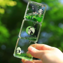 解压熊猫油滴沙漏计时器
