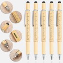 6-In-1 Bamboo Tool Pen