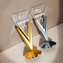 金属水晶奖座