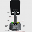 360°旋轉氛圍燈音響行動電源支架