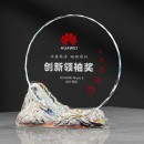 Feng Shan Shui Rise Glazed Crystal Trophy