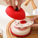 硅胶苹果隔热杯垫