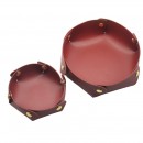 Round PU Leather Storage Box Round PU Leather Storage Box