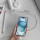 Retractable power bank with built-in cable