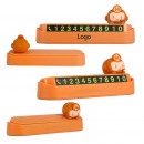 Customized PVC 3D Doll Car Moving Number Plate