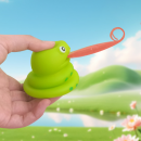 吐舌頭青蛙恐龍蛇捏捏樂減壓玩具
