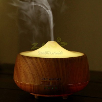 Wood Grain Ultrasonic Cool Mist Humidifier