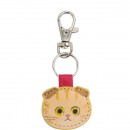 小猫咪系列皮质钥匙扣