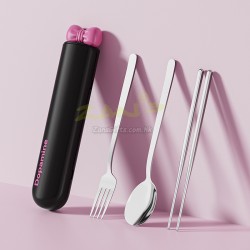 多巴胺蝴蝶結304不銹鋼便攜套裝