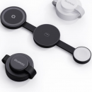 Folding three - in - one magnetic wireless charger