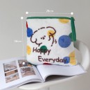 數碼印提手抱枕毯子 數碼印提手抱枕毯子