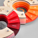 Solid Wood Acrylic Trophy