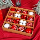 聖誕電鍍塑膠裝飾彩球 聖誕電鍍塑膠裝飾彩球