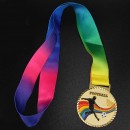 Colorful Football Medal