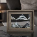 Solid Wood Rotating Sand Painting Decompression Ornament